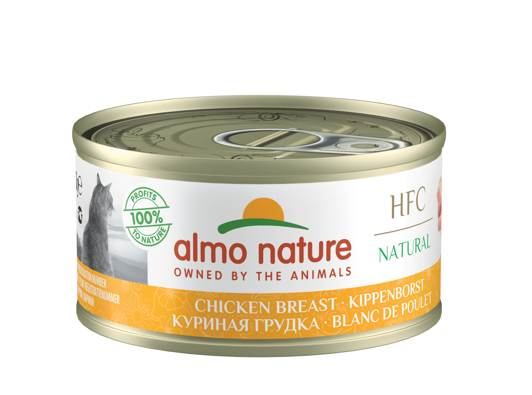 Almo Nature HFC Natural Blanc de Poulet pour chat
