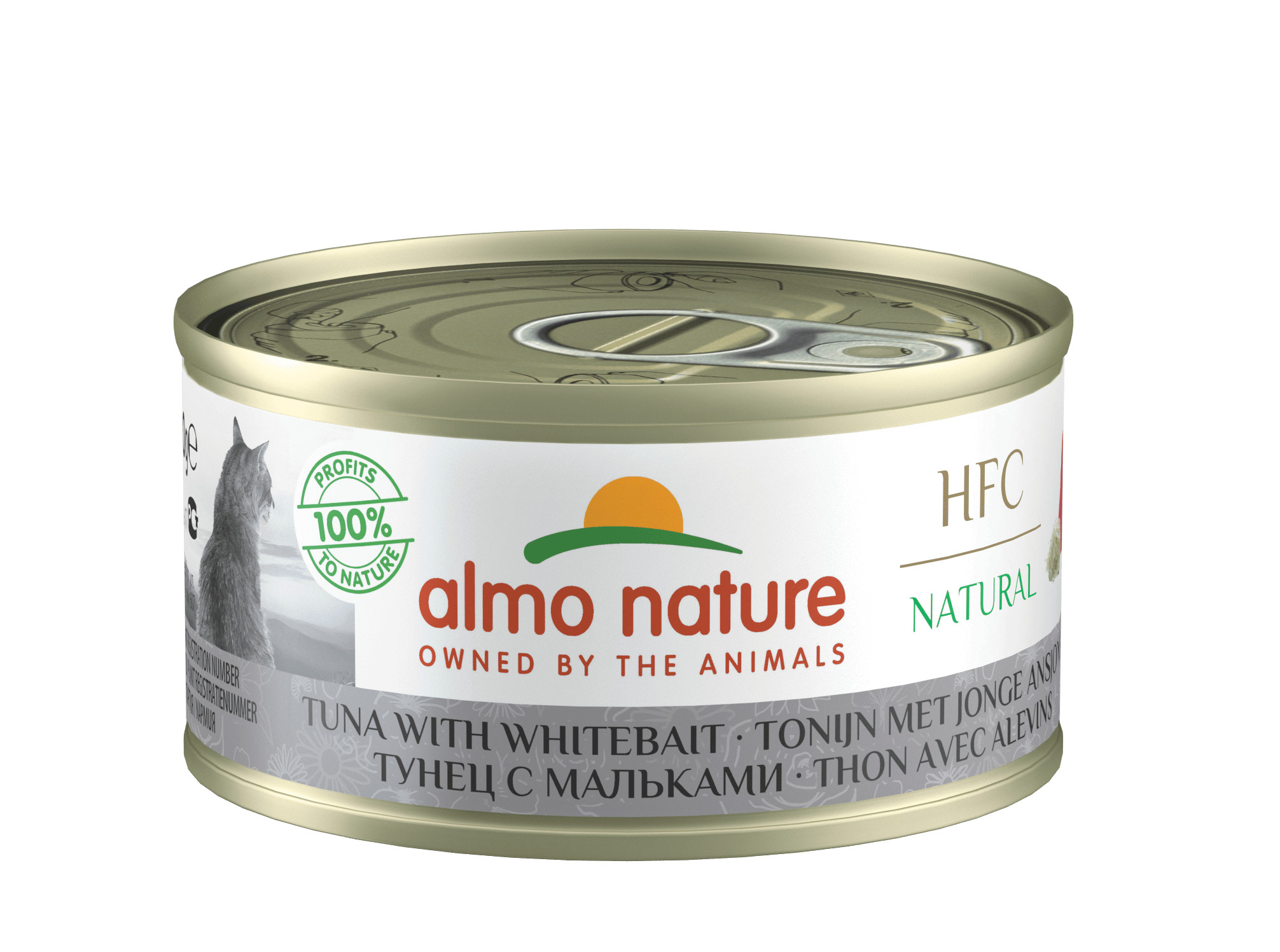 Almo Nature HFC Natural Thon et Jeunes Anchois 70 gr