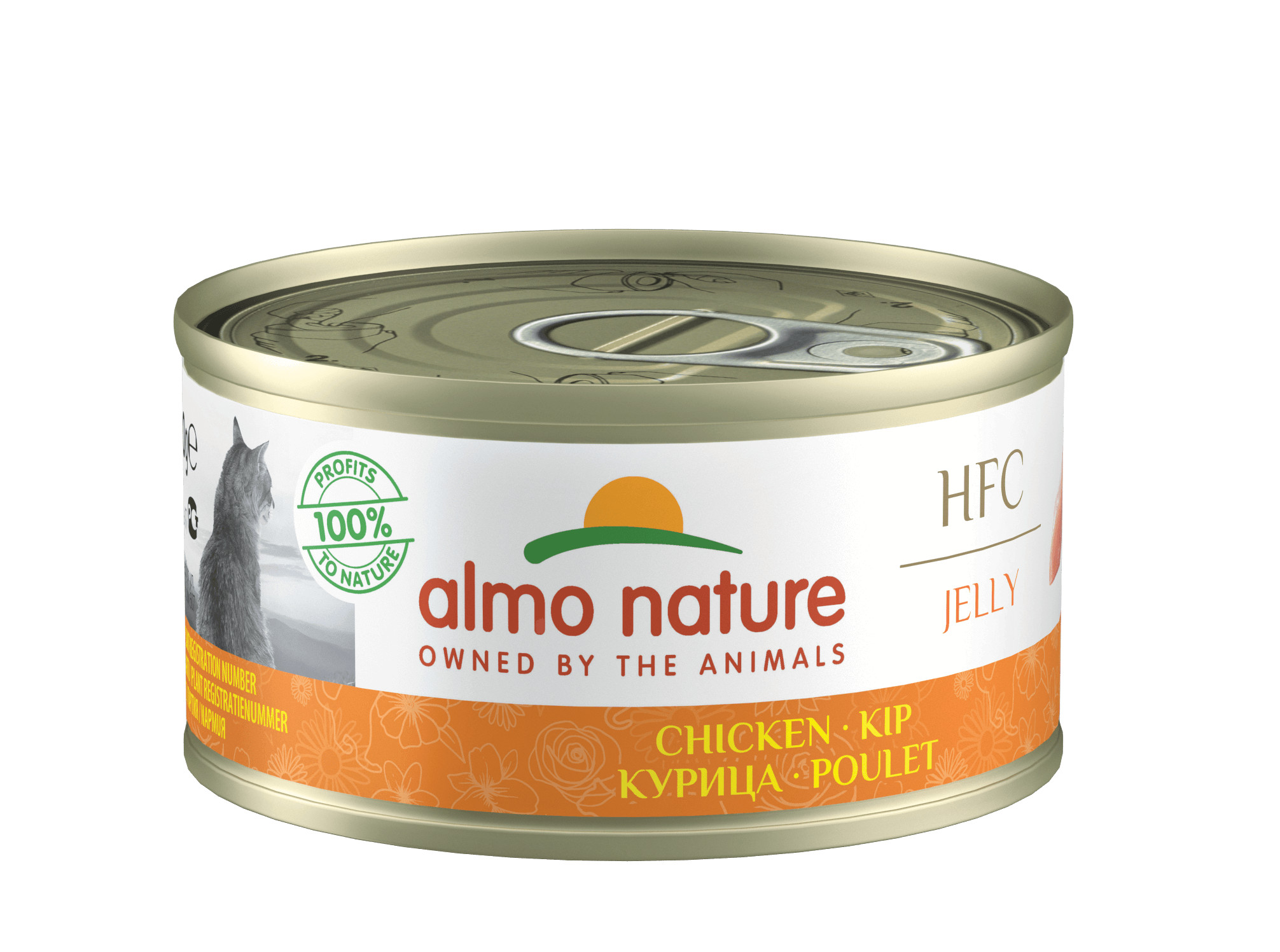 Almo Nature HFC Jelly au poulet pour chat (70g)