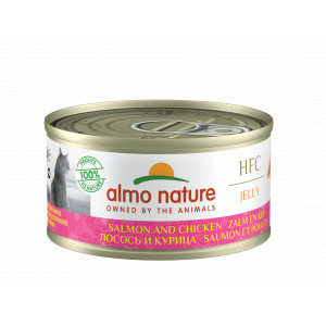 Almo Nature HFC Jelly Saumon et Poulet pour chat