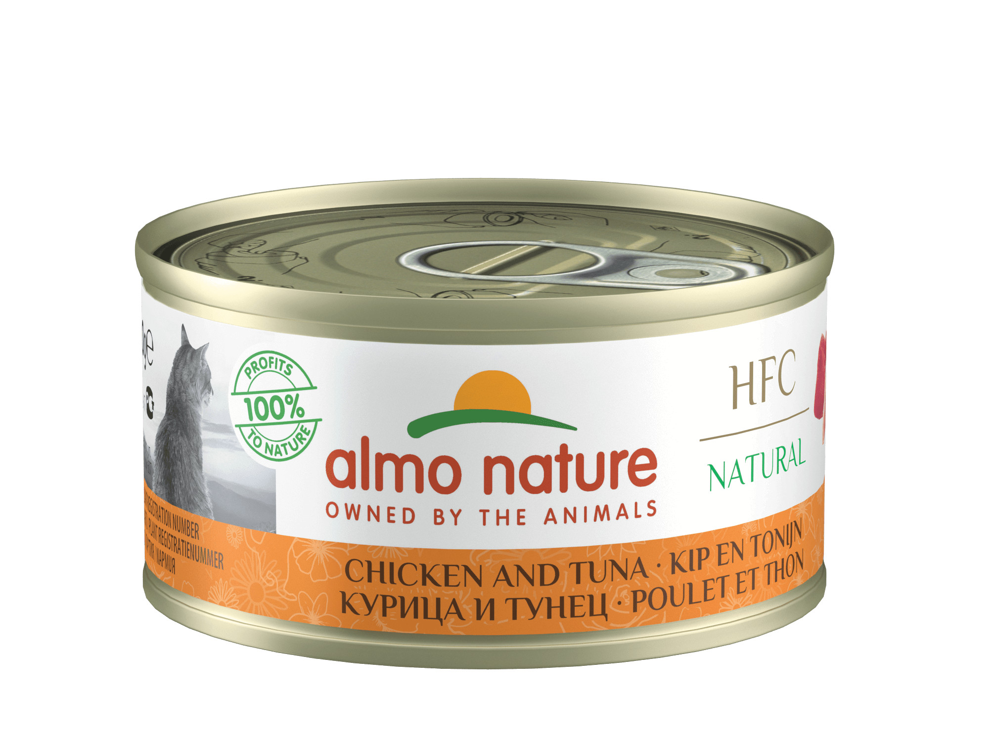 Almo Nature HFC Natural thon et poulet pour chat