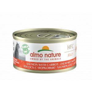 Almo Nature HFC Jelly Saumon et Carottes pour chat