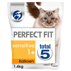 Perfect Fit Sensitive Adult 1+ met kalkoen kattenvoer