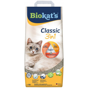 biokat&apos;s classic litière pour chat 10 litres