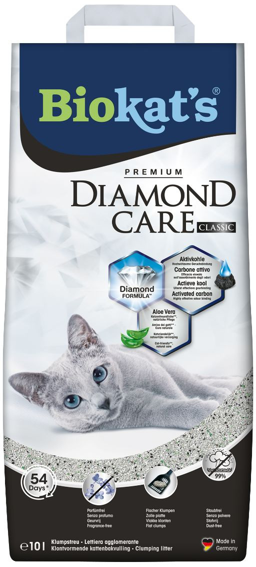Litière pour Chat Biokat Diamond Care Classic