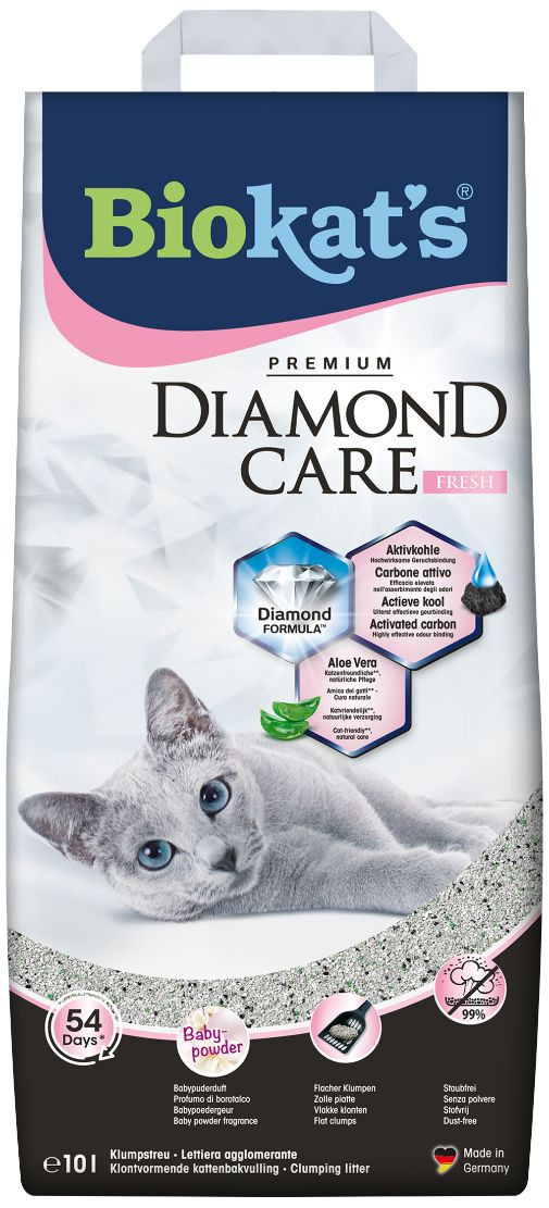 Litière pour Chat Biokat Diamond Care Fresh