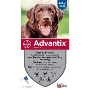 Advantix 400/2000 pour chien