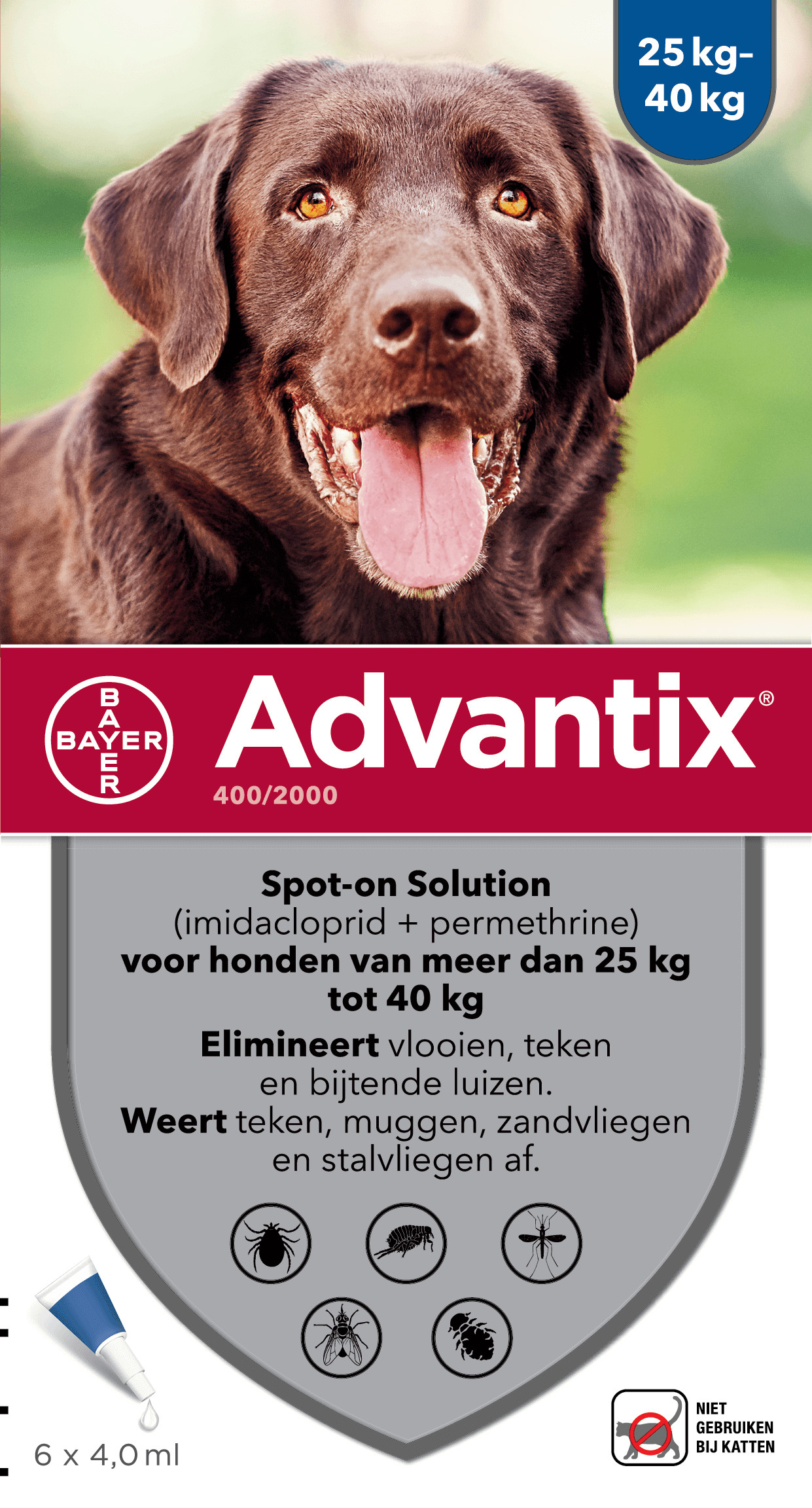 Advantix 400/2000 pour chien