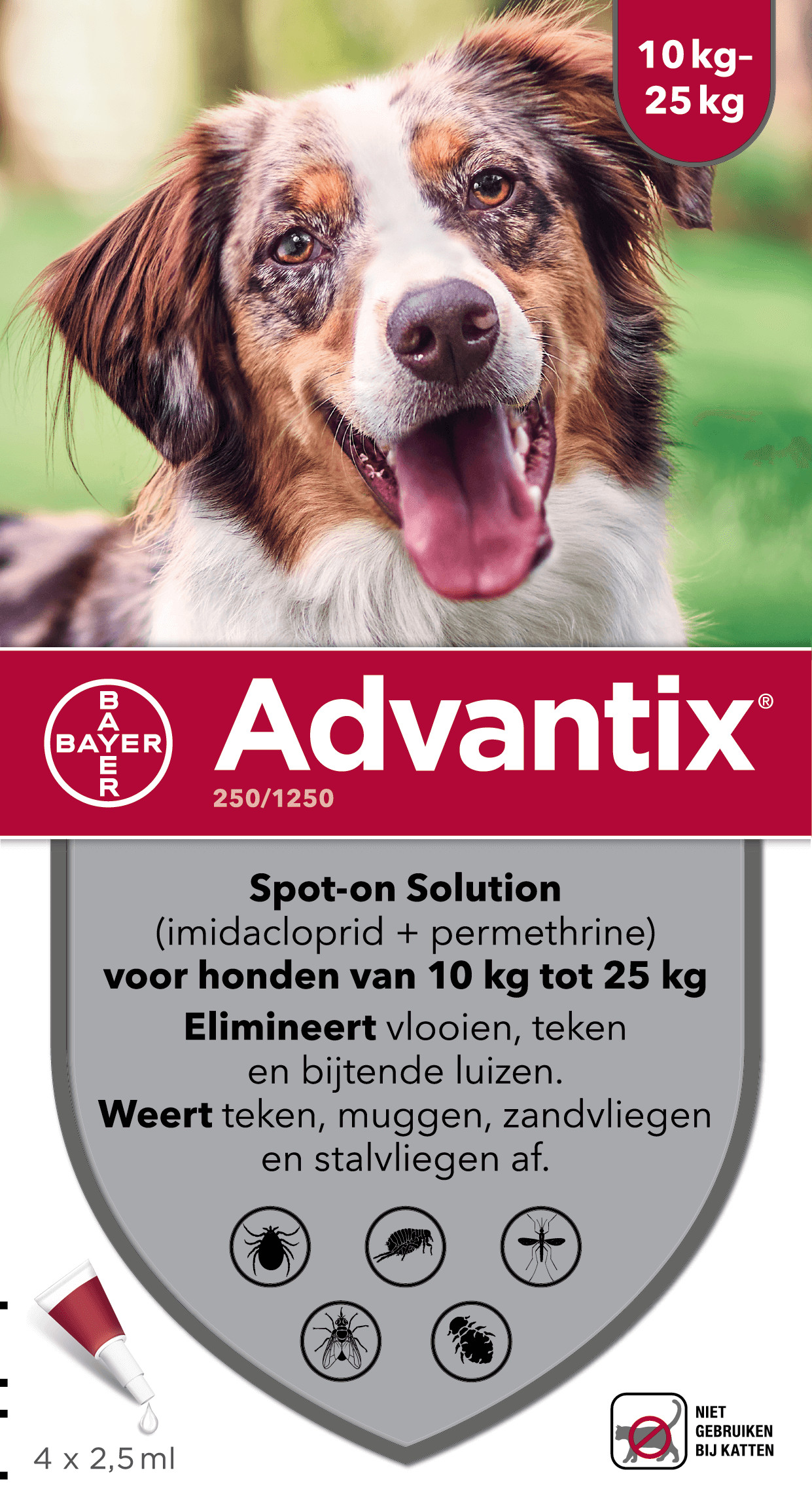 Advantix 250/1250 pour chien
