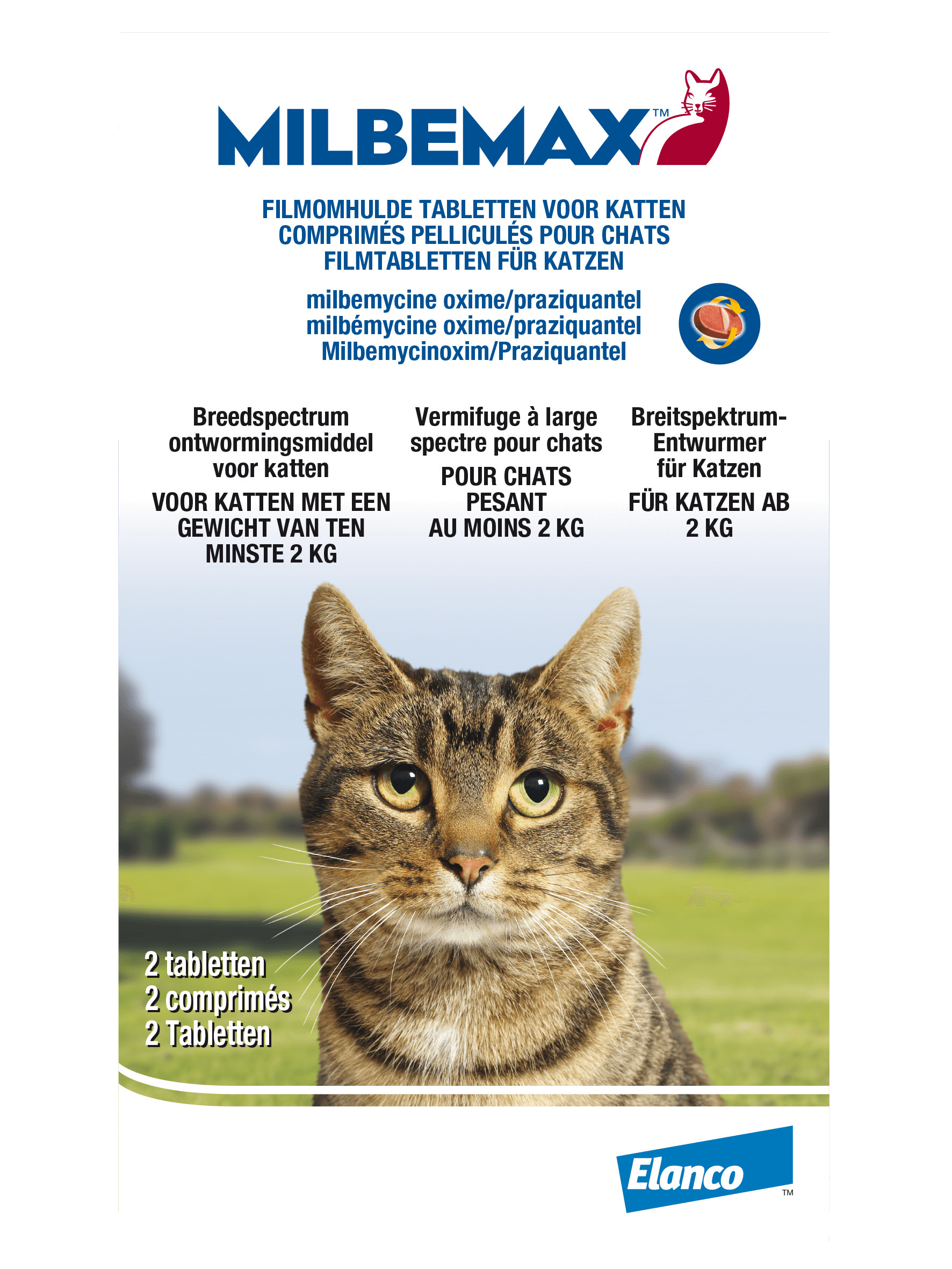 Milbemax Vermifuge Pour Chat Et Chaton