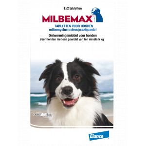 Milbemax Vermifuge pour chien plus de 5 kg