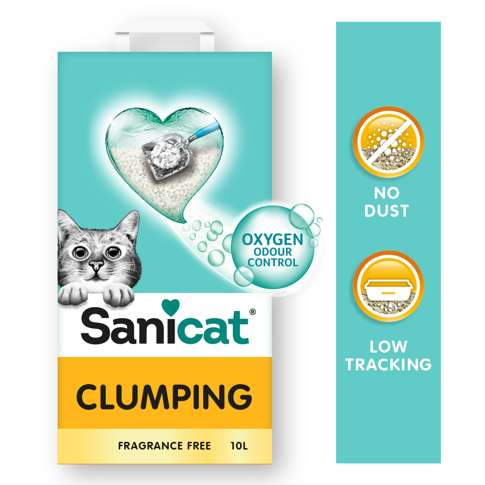 Sanicat Clumping Geurloos kattengrit