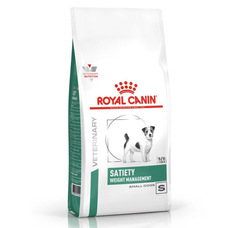 Image de 3 x 8 kg Royal Canin Veterinary Satiety Weight Management Small Dogs pour chien