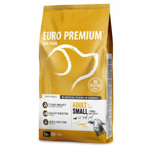 Euro Premium Adult Small à l'agneau et au riz pour chien