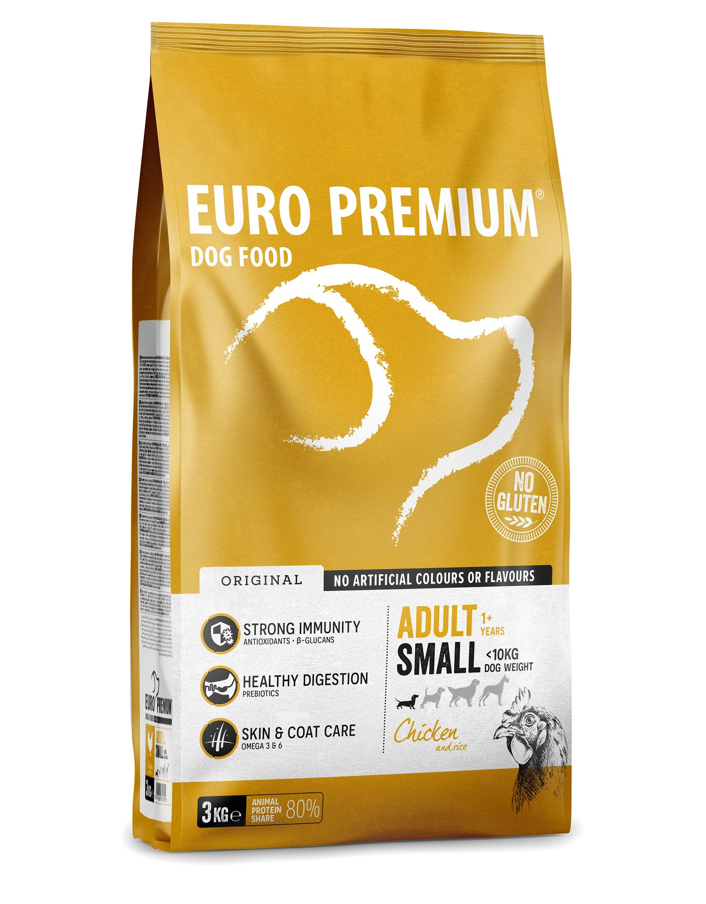 Euro Premium Adult Small au poulet et riz pour chien