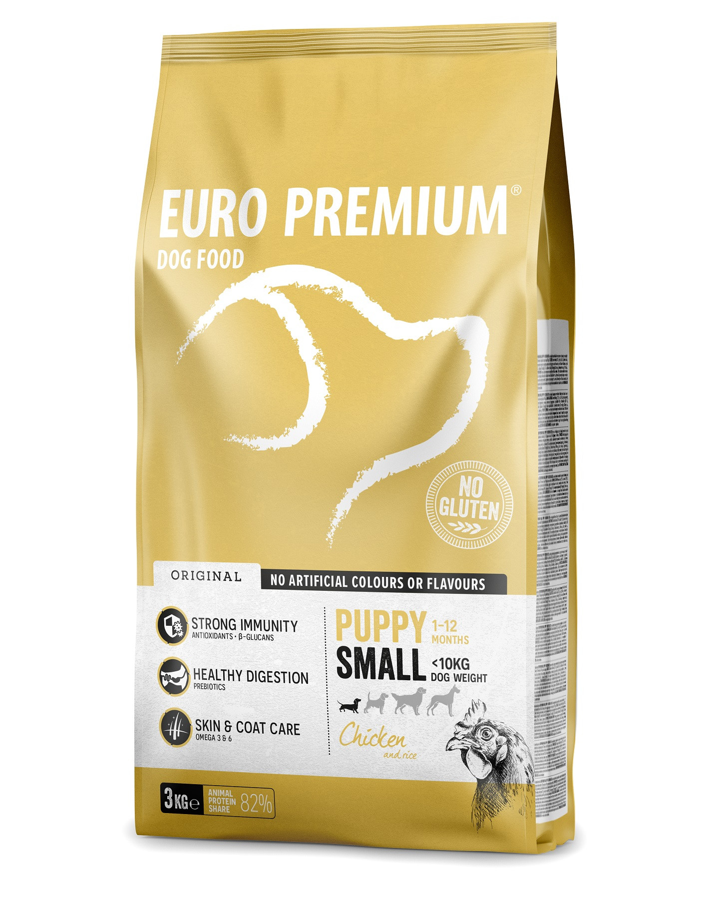 Euro Premium Puppy Small au poulet et riz pour chiot