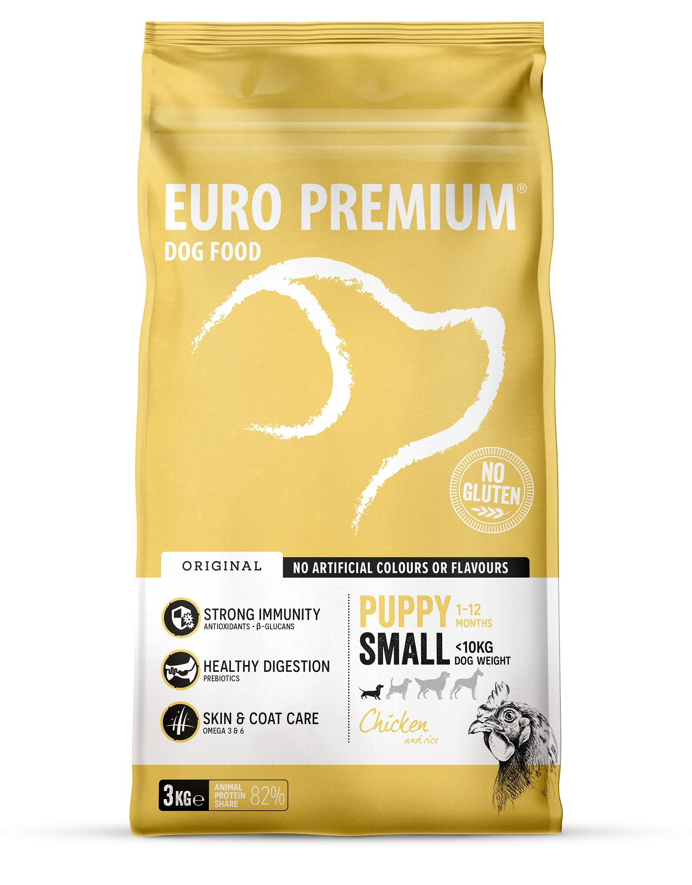 Euro Premium Puppy Small au poulet et riz pour chiot