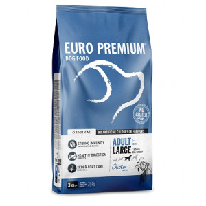 Euro Premium Adult Large au poulet & riz pour chien