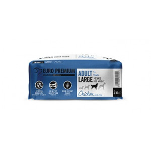 Euro Premium Adult Large au poulet & riz pour chien