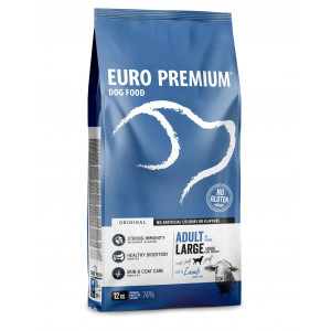 Euro Premium Adult Large à l'agneau et au riz pour chien