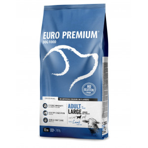 Euro Premium Adult Large à l'agneau et au riz pour chien
