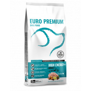 Euro Premium Grainfree Adult High Energy+ au poulet & aux pommes de terre pour chien