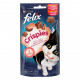 Felix Crispies au saumon et à la truite pour chat (45 g)