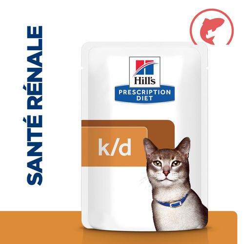 Hill's Prescription K/D Kidney Care au poulet pour chat 85g