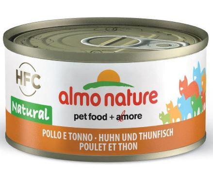 Almo Nature HFC Natural thon et poulet pour chat