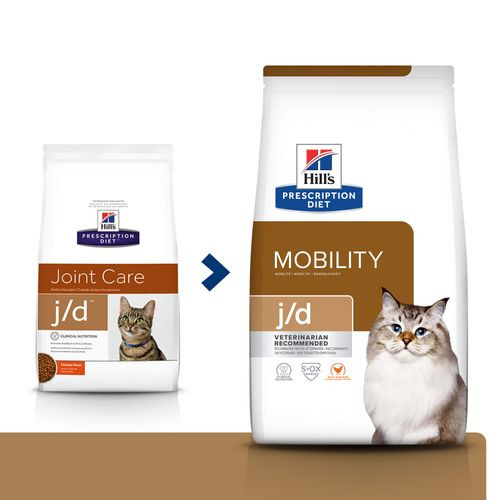 Hill's Prescription Diet J/D Mobility au poulet pour chat