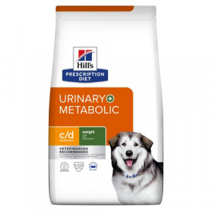Hill's Prescription Diet C/D Multicare Urinary + Metabolic pour chien 2 x 12 kg