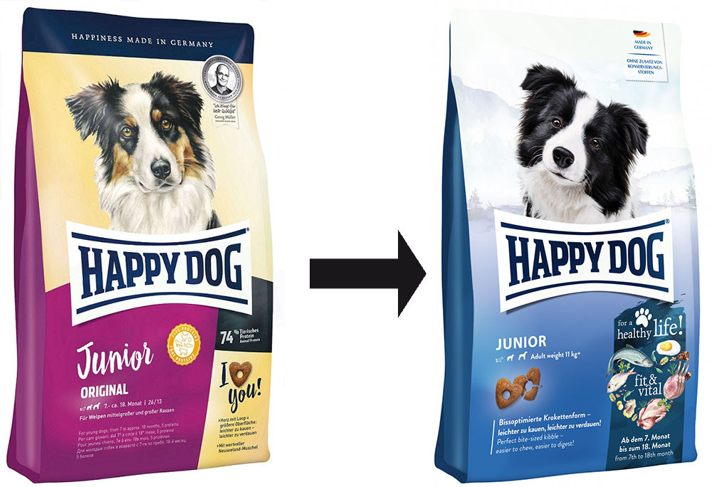 Happy dog deals maxi junior
