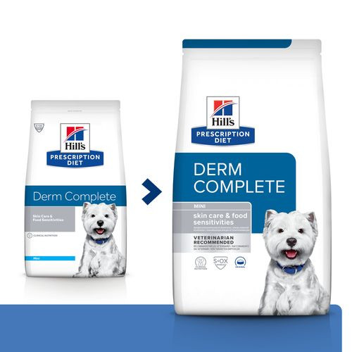 Hill's Prescription Diet Derm Complete Mini hondenvoer
