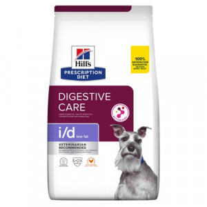 Hill's Prescription Diet I/D Low Fat Digestive au poulet pour chien 2 x 12 kg