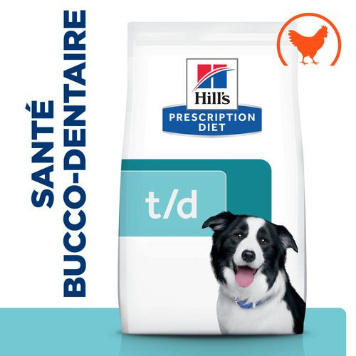 Hill's Prescription Diet T/D Dental Care pour chien