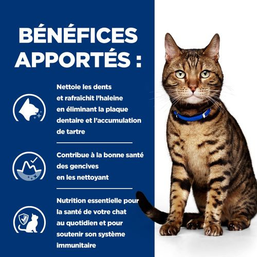 Hill's Prescription T/D Dental Care au poulet pour chat