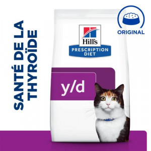 Hill’s Prescription Diet Y/D Thyroid Care pour chat