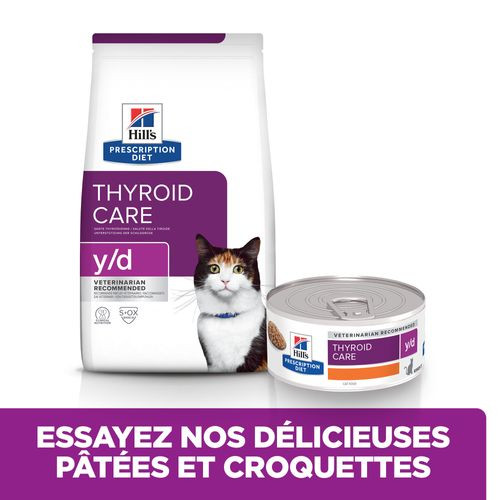 Hill’s Prescription Diet Y/D Thyroid Care pour chat