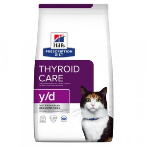 Hill's Prescription Diet Y/D Thyroid pour chat 2 x 1,5 kg