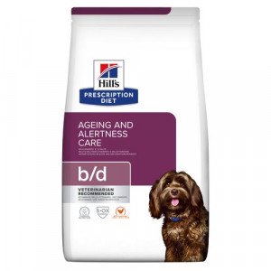 Hill's Prescription Diet B/D Ageing & Alertness Care au poulet pour chien 2 x 12 kg