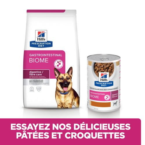 Hill's Prescription Gastrointestinal Biome au poulet pour chien