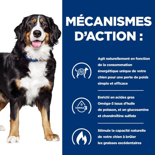 Hill's Prescription Metabolic+Mobility Weight+Joint au poulet pour chien