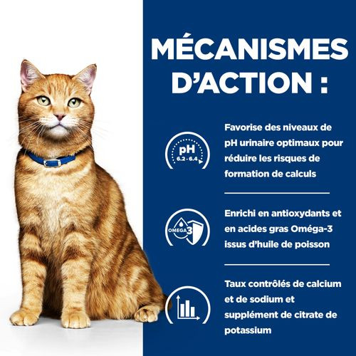 Hill's Prescription Diet Feline Chat C/D Multicare, poulet