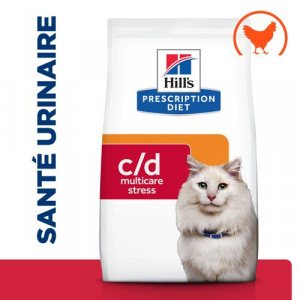 Hill's Prescription C/D Urinary Stress Urinary Care pour chat