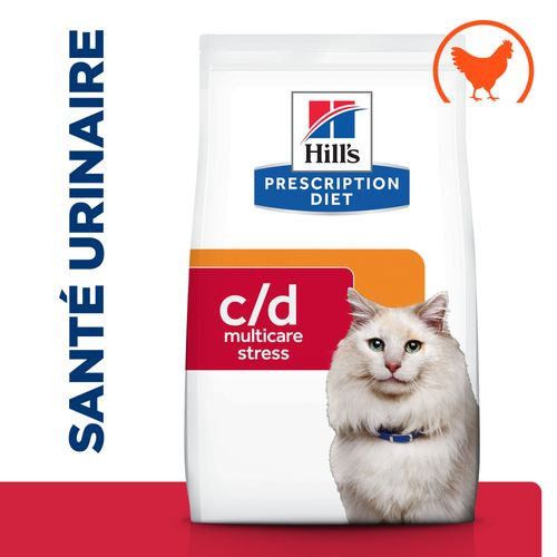 Hill's Prescription C/D Urinary Stress Urinary Care pour chat