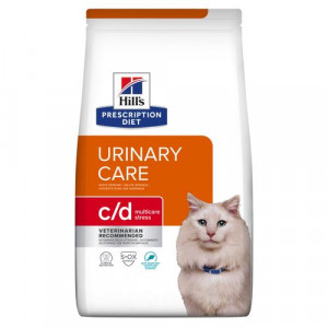 Hill's Prescription Diet C/D Multicare Stress Urinary Care au poulet pour chat 8 kg