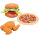 Jouet en peluche pour chien Fastfood