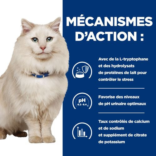 Hill's Prescription Diet C/D Multicare Stress Urinary Care au poisson pour chat