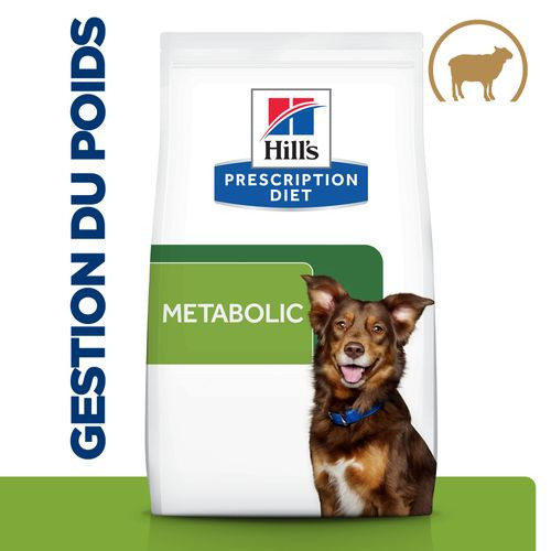 Hill's Prescription Diet Metabolic à l'agneau & riz pour chien 