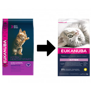 Eukanuba Kitten au poulet pour chaton